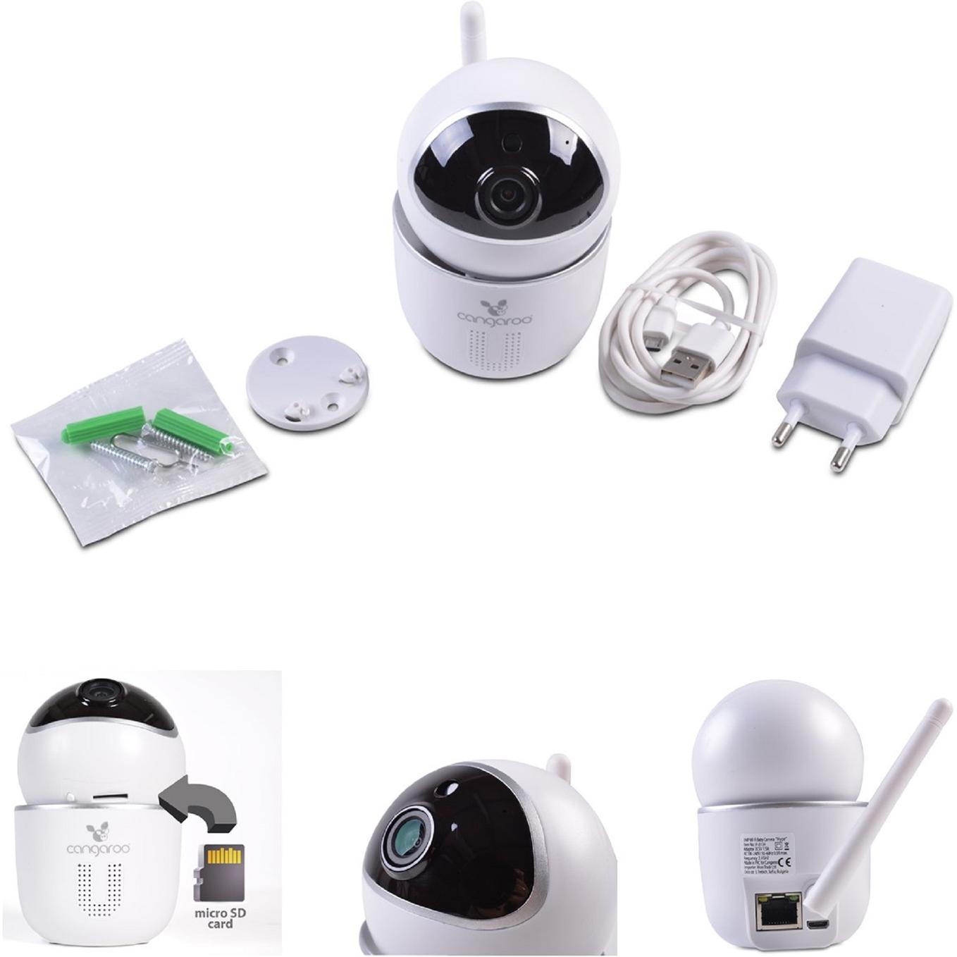 Cangaroo, Babyphone, Babyphone Hype, Wi-Fi/Lan (Babyphone mit Kamera, 300 m)