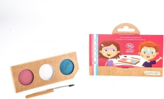 Immagine prodotto Namaki Bio Schminkset 3 Farben Prinzessin & Einhorn