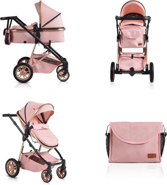 Actual product image Moni Stroller Midas 2 in 1