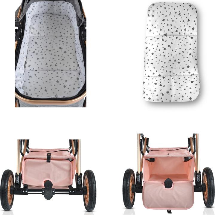 Actual product image Moni Stroller Midas 2 in 1