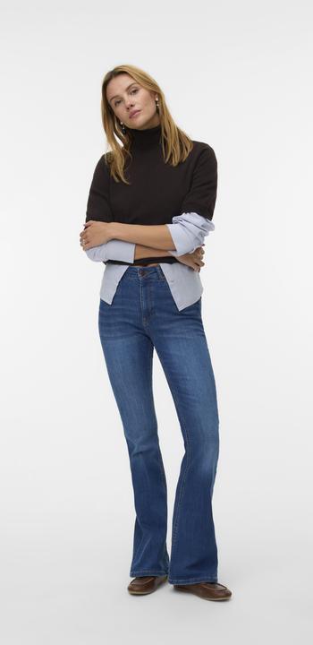Produktbild Vero Moda VMSIGA Hohe Taille Ausgestellt Jeans Ausgestellt (L)