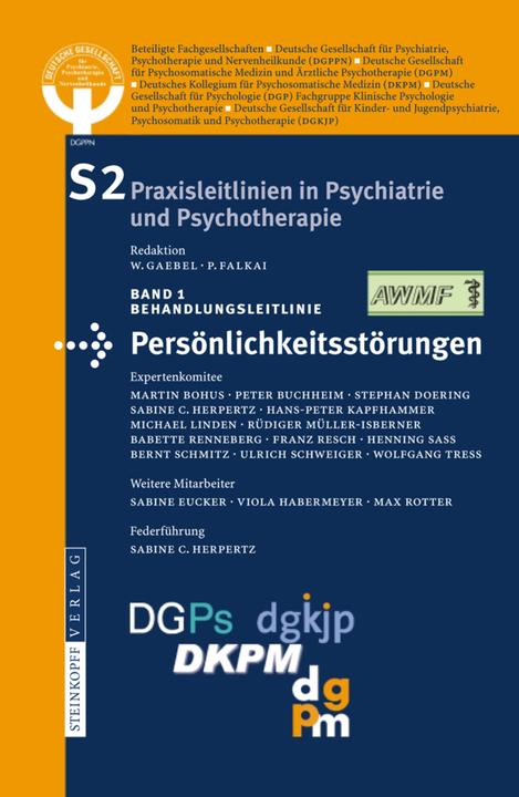 Produktbild S2-Leitlinien für Persönlichkeitsstörungen (Deutsch, 2008)