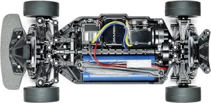 Image du produit Tamiya 1/10 RC Motul Autech Z Painted Body (TT-02) (Kit)