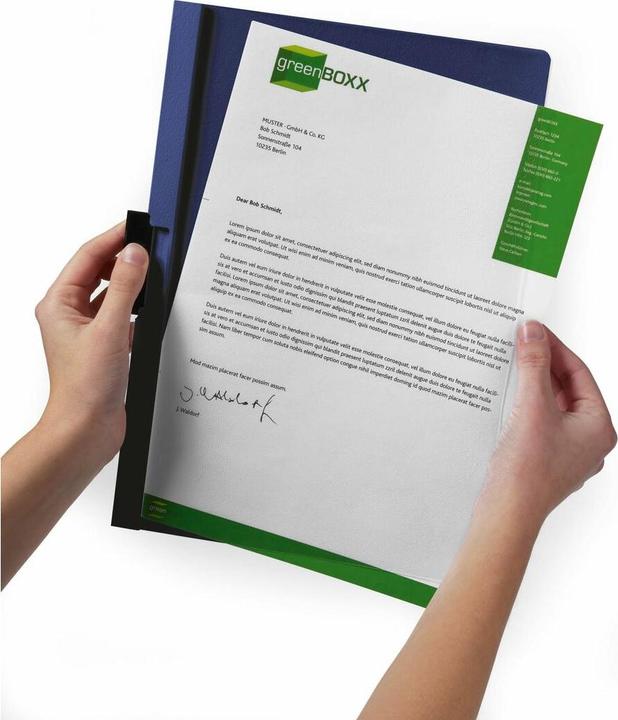 Image du produit Durable Duraclip 60 Dossier de présentation PVC (A4, 25 x)