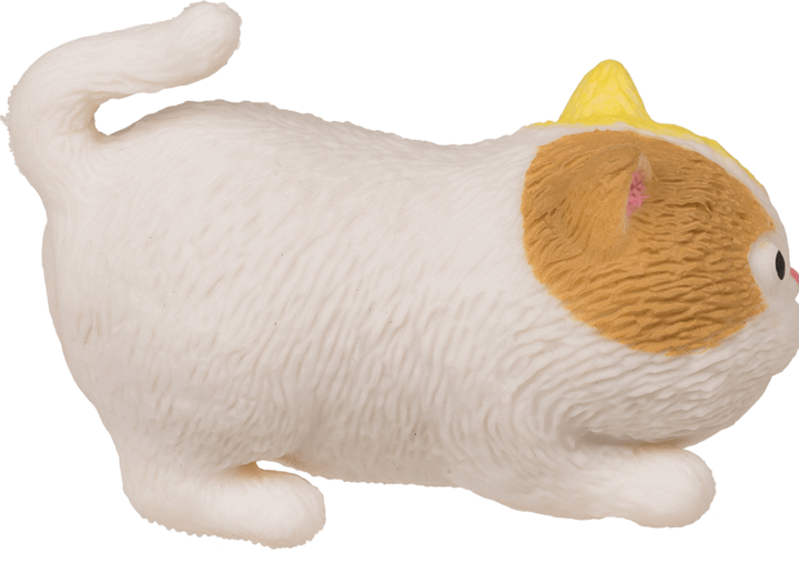 Produktbild Out of the blue Anti Stress Stretch Tier Katze weiss (6 cm)