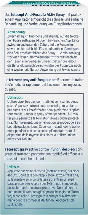 Actual product image Tetesept Anti athlete's foot (Foot plasters, 25 ml)