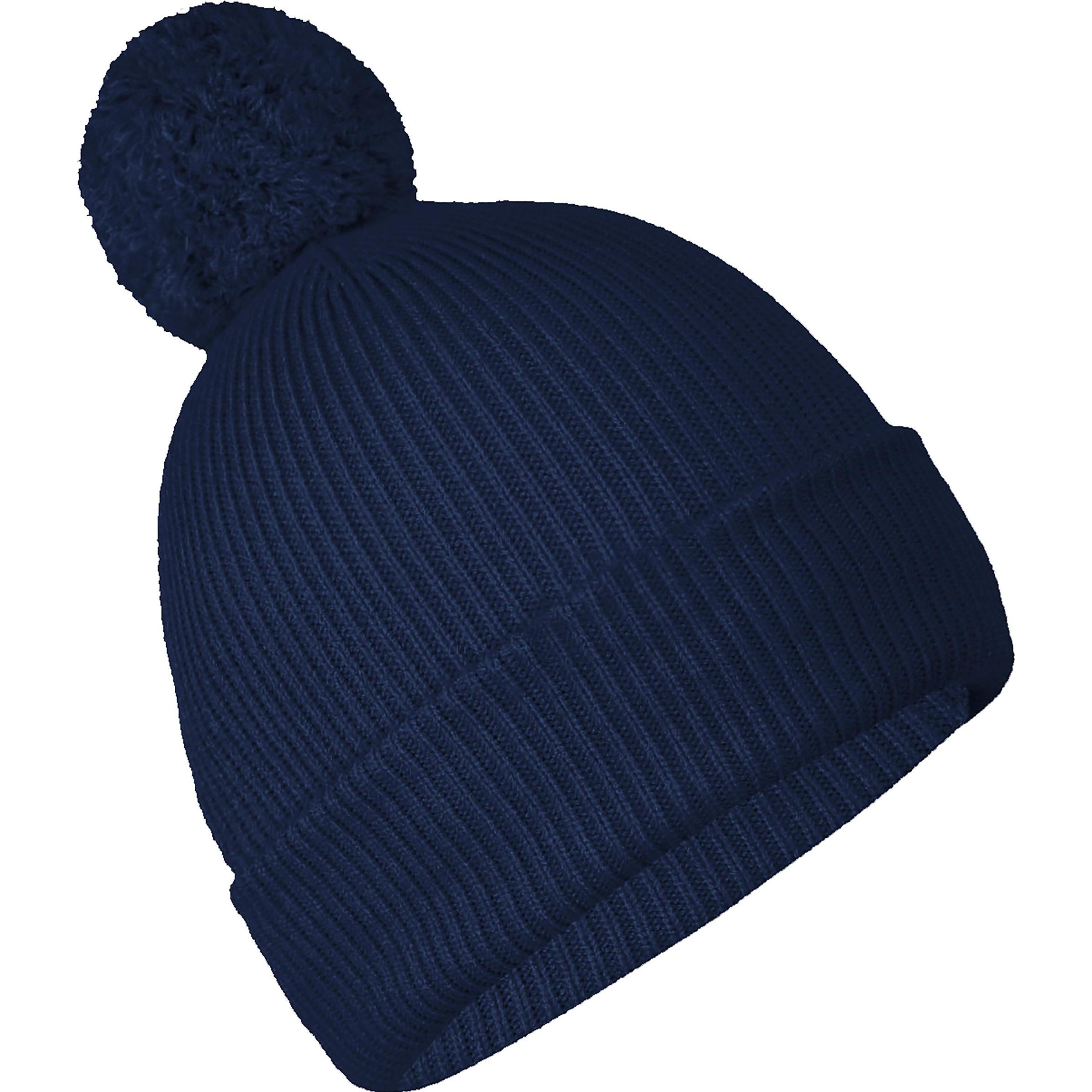 Trollkids, Mädchen, Mütze, Holmenkollen Bobble, Blau, (52 - 56)