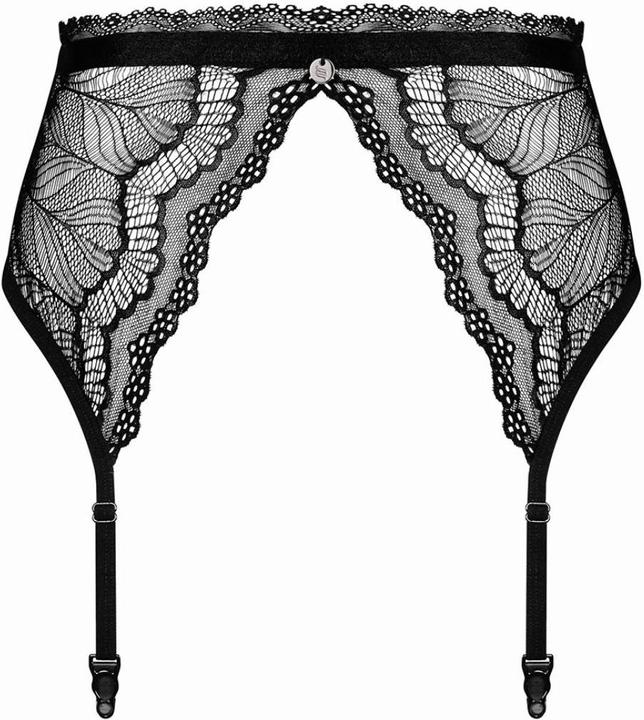 Produktbild Obsessive Isabellia Spitze Strumpfgürtel Schwarz (M, S)