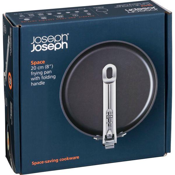 Produktbild Joseph Joseph Space Bratpfanne klappbarer Griff D20cm (20 cm, Bratpfanne, Aluminium)