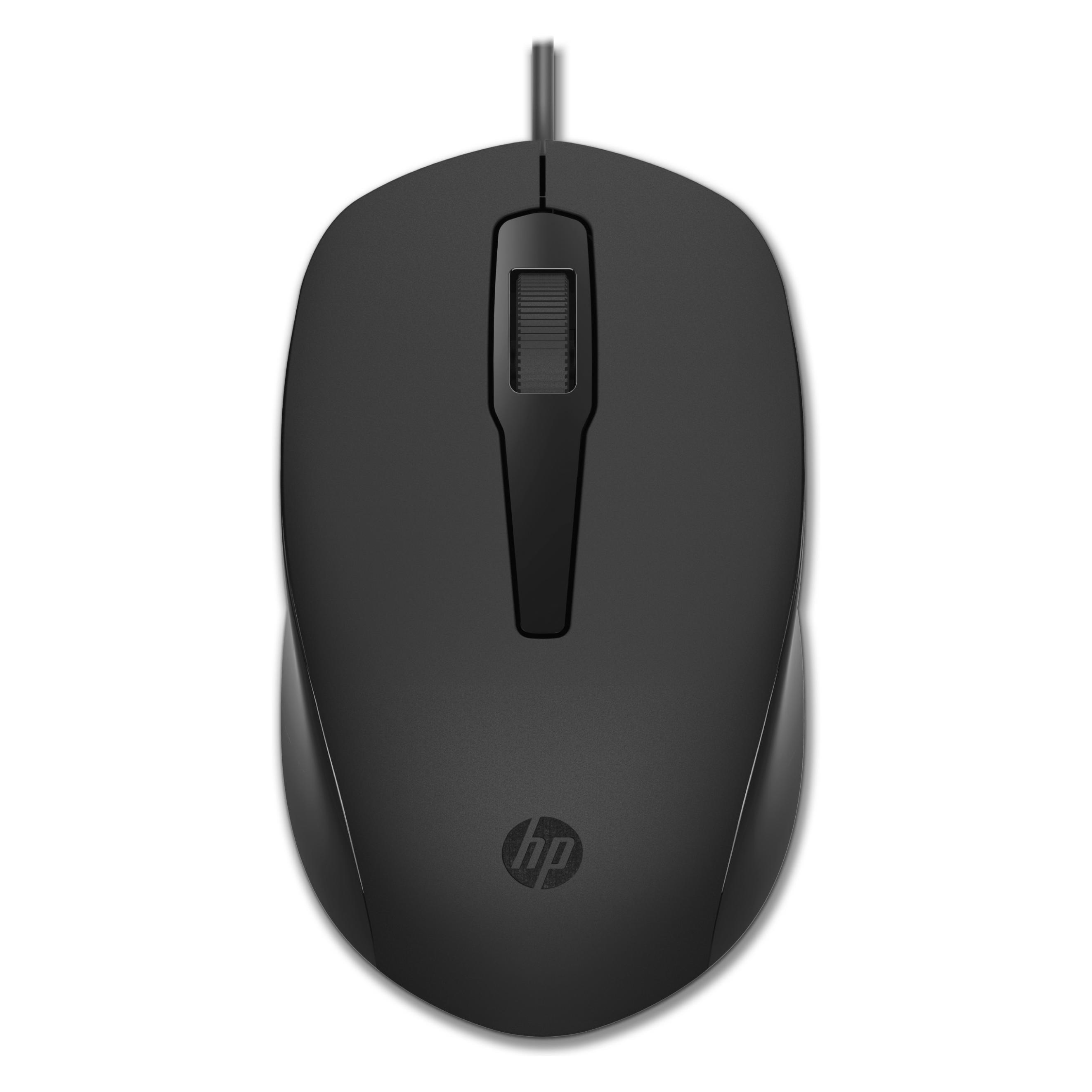HP 150 (Kabelgebunden), Maus, Schwarz