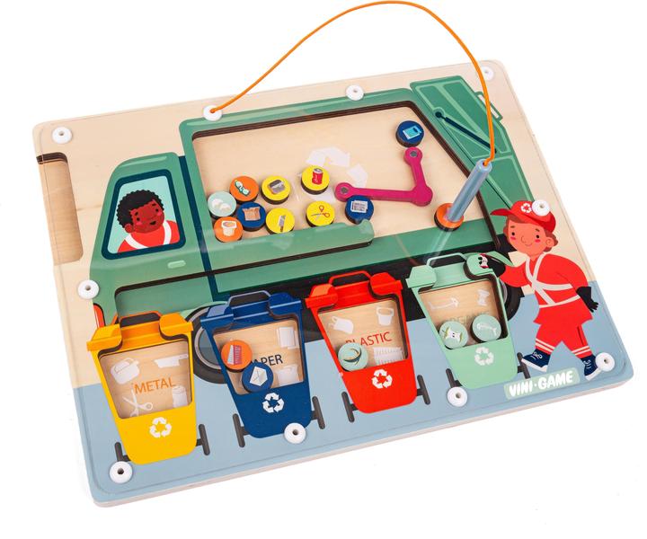 Produktbild Games Vini - Magnetic Waste Sorting Puzzle (31912)