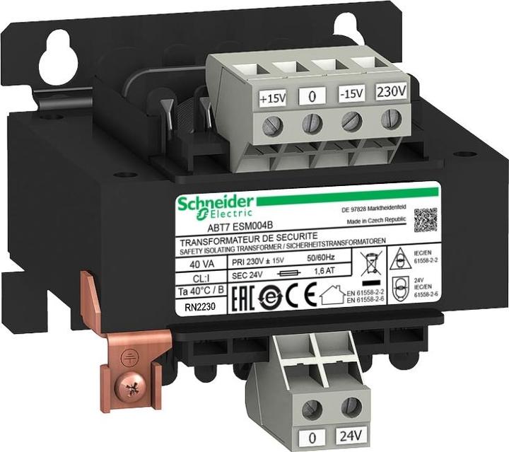 Produktbild Schneider Electric Transformator PHASEO 230V/24V 40VA