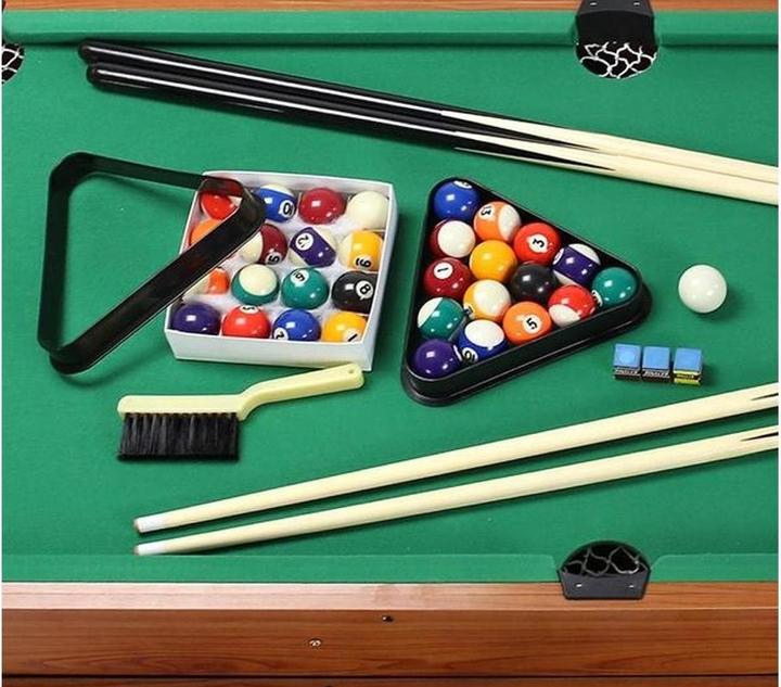 Produktbild Nils Sdg Set Tisch Zum Spielen Von 3in1 Billard Tischfussball Air Hockey Fun