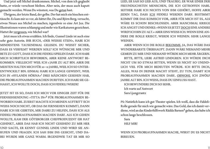 Produktbild Deine Briefe lege ich unter die Matratze (Deutsch, Astrid Lindgren, 2015)
