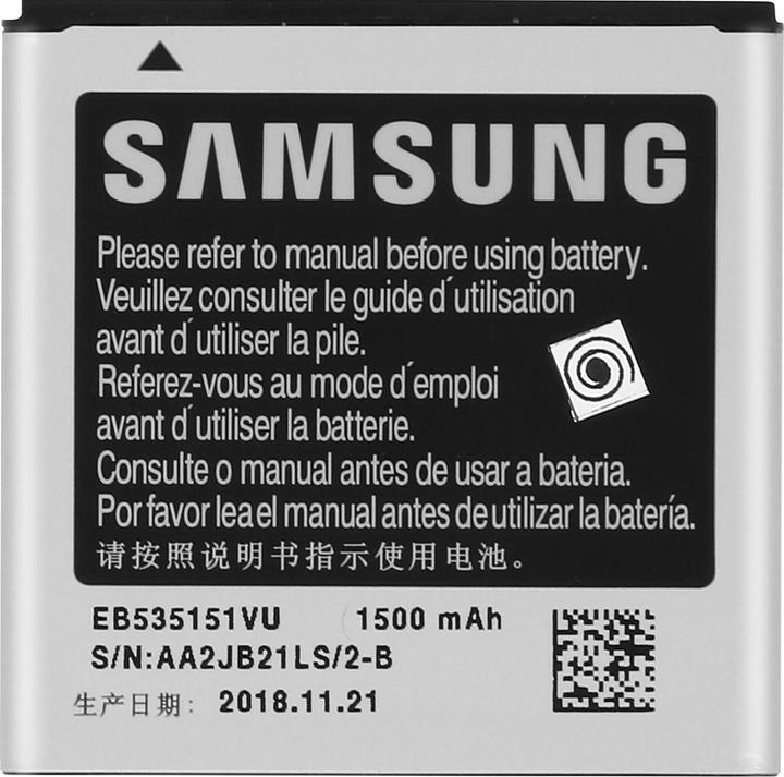 Actual product image Samsung EB535151VU 1500 mAh battery