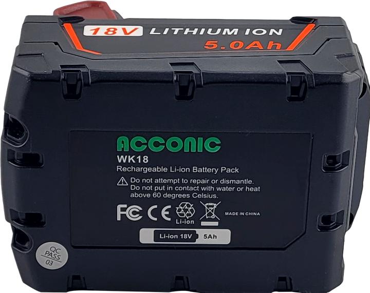 Actual product image Acconic Battery