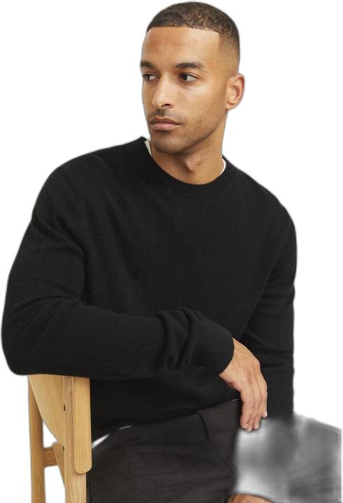 Produktbild Jack & Jones RDD Einfarbig Strickpullover mit Rundhals Strickpullover mit Rundhals (L)