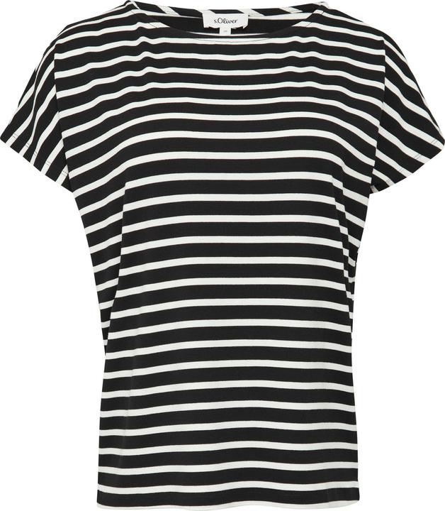 Immagine prodotto S.Oliver T-Shirt Elastisches T-Shirt aus Viskosestretch im Relaxed Fit (42)