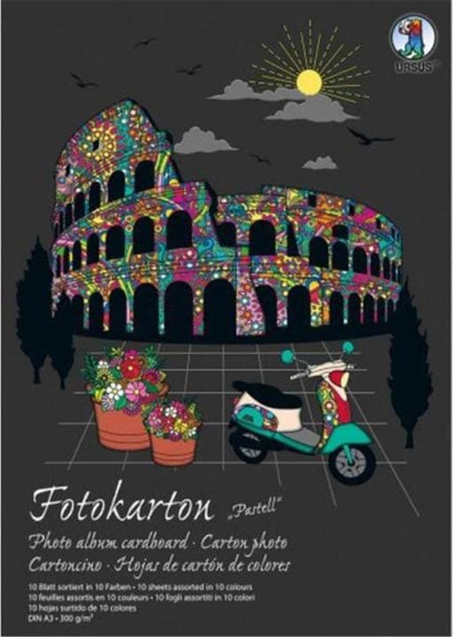 Produktbild Ursus Fotokarton 300 g/m2 Pastell (300 g/m², 10x)
