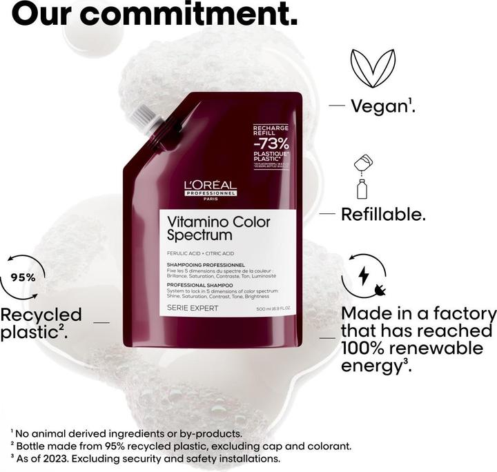 Produktbild L'Oréal Professionnel SE Vitamino Color Spectrum (500 ml, Flüssiges Shampoo)