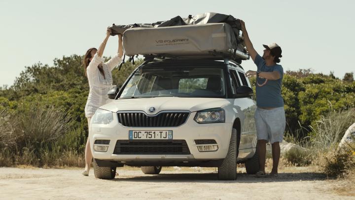 Image du produit V8 Equipment BXF.1 - Tente de toit manuelle pour 4 personnes (Tente de toit, 4 personnes)