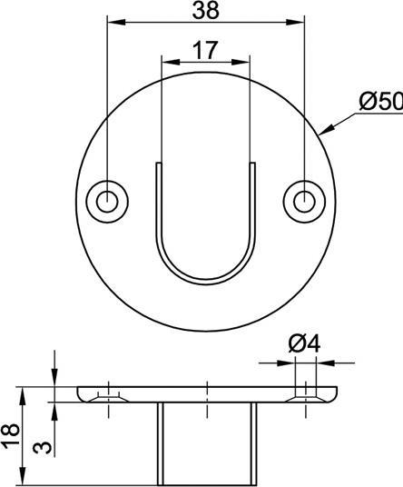 Actual product image Werkstarck Cabinet tube bearing