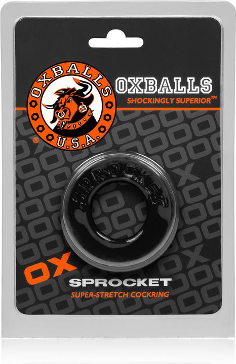 Produktbild Oxballs Sprocket Cockring Black (4 cm)