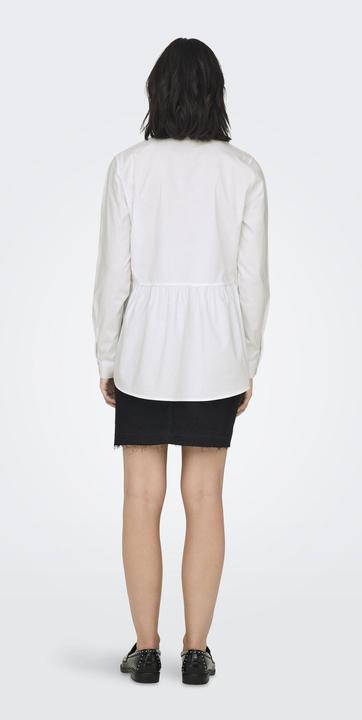 Produktbild JdY Normal geschnitten Rundhals Ärmelbündchen mit Knopf Top Top (XS)