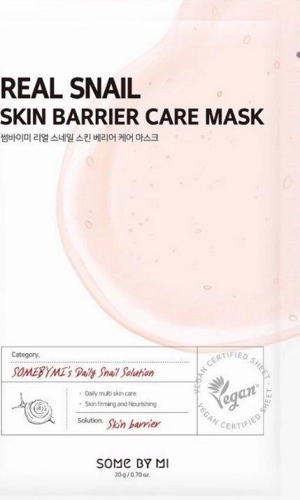 Some By Mi (SOMEBYMI) Real Mask Echte Schnecken-Hautbarrieremaske