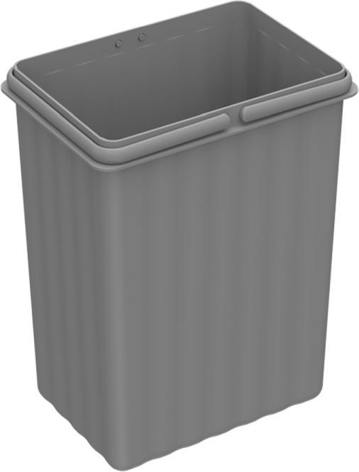 Produktbild Hettich Eimer 7,5 L für Abfallsystem Bin.it Flex grau (7.50 l)