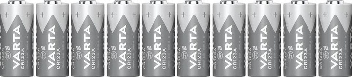 Produktbild Varta Professional Photo CRLithiumBatterie (10 Stk., RCR123A, 1430 mAh)