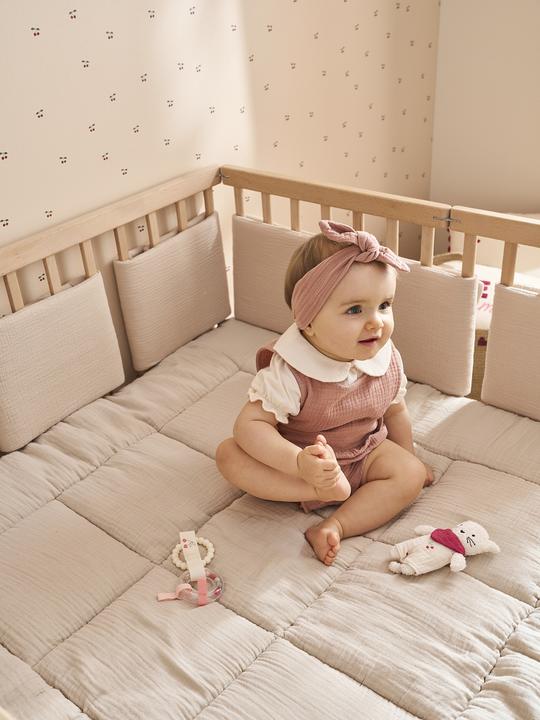 Image du produit Vertbaudet Baby Bettumrandung/Laufgitterpolster aus Musselin