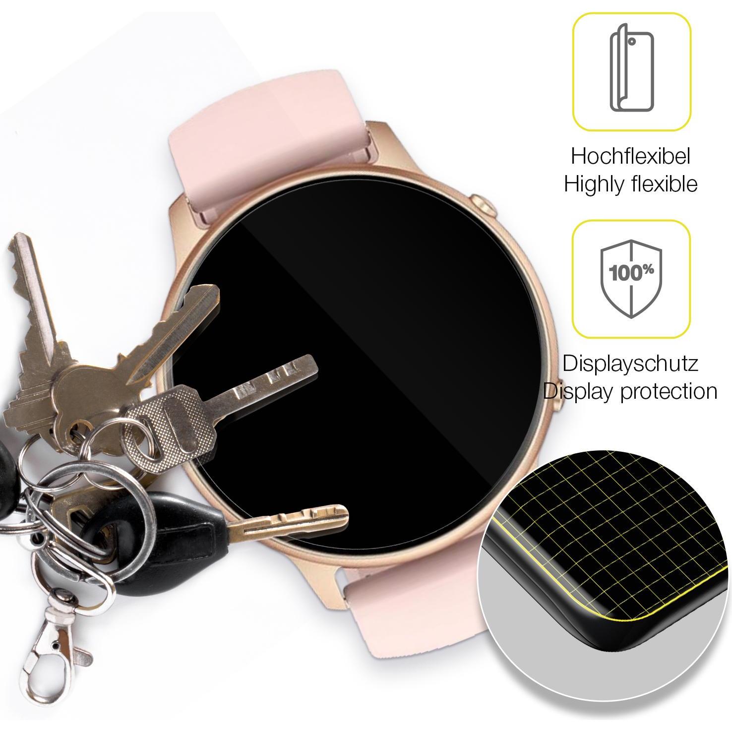 Thumbnail - Dipos 3D Full Cover Schutzfolie, Smartwatch Schutzfolie, Transparent