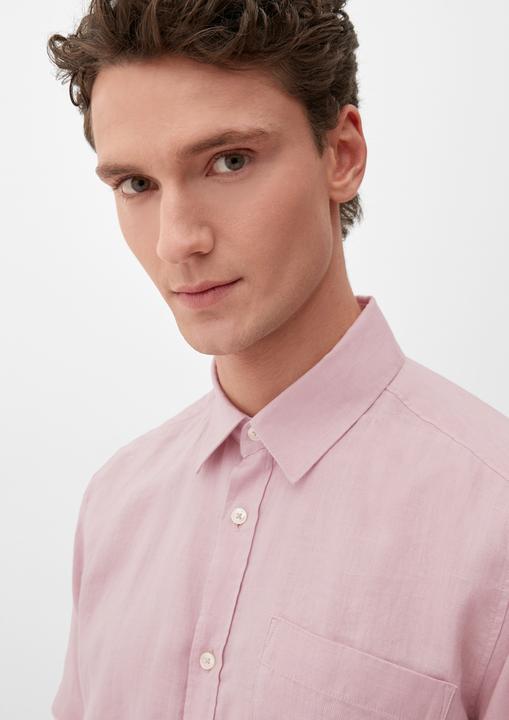 Produktbild s.Oliver Hemd Kurzarmhemd aus Leinen (XL)
