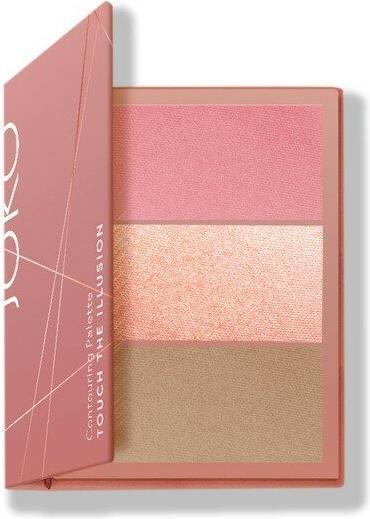 Produktbild Jokon Joko Touch The Illusion Face Contouring Palette 3In1 01 Pink 3X3.5G (Körpercreme)