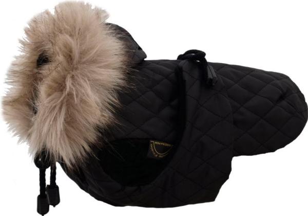 Produktbild Grande Finale DERKA CZARNA PIKOWANA rozmiar 8 41cm (Hundemantel)