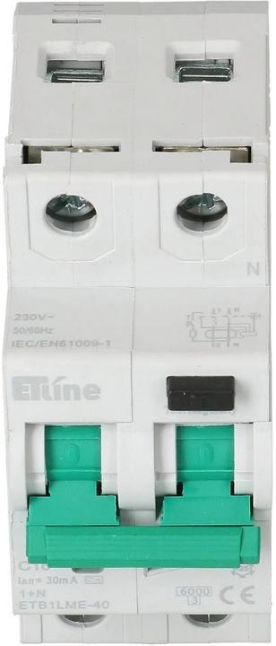 Produktbild Max Hauri FI/LS Kombinationsschutzschalter 1L+N