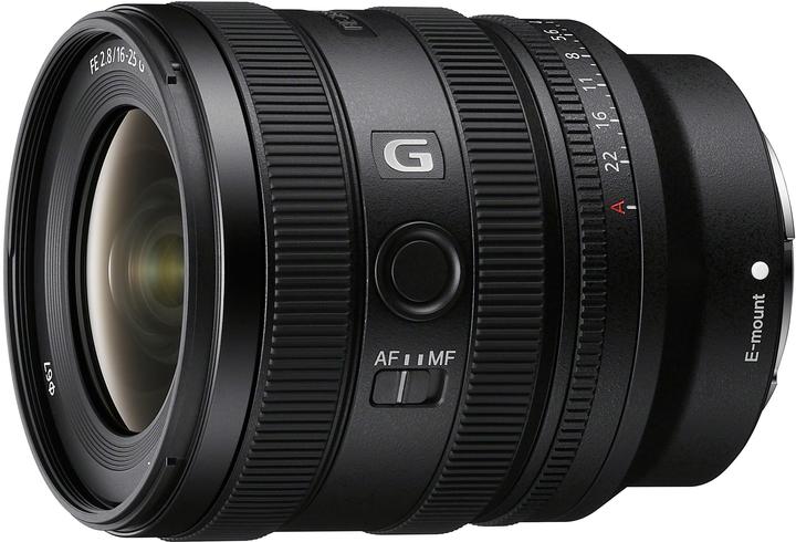Sony FE 16-25mm f/2.8 G (Sony E, APS-C / DX, Vollformat)