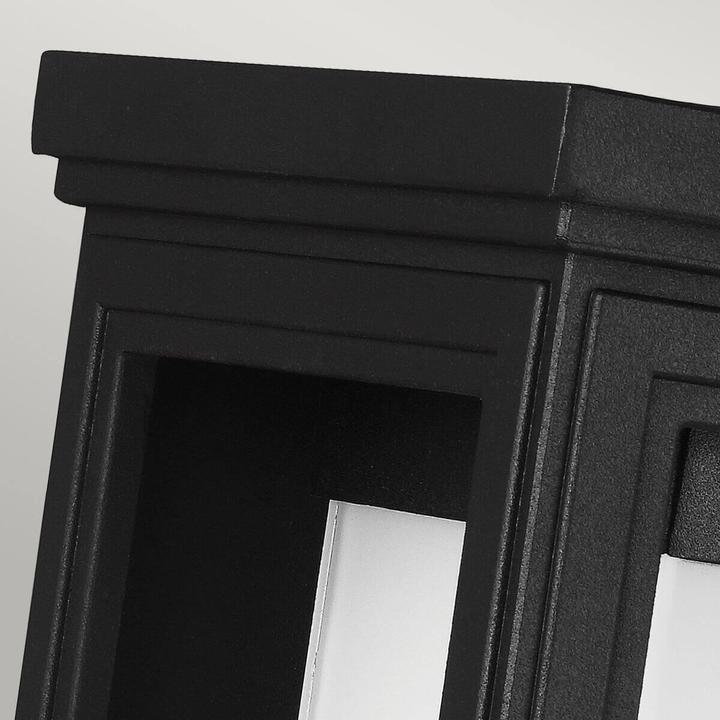 Actual product image Elstead Lighting Roscoe outdoor wall light E27 34cm textured black IP44 anti-seawater (E27, IP44)