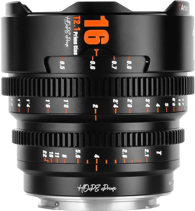 Actual product image 7artisans Fixed focal length 16mm T/2.1 - MFT, lens type: wide-angle (Micro Four Thirds)
