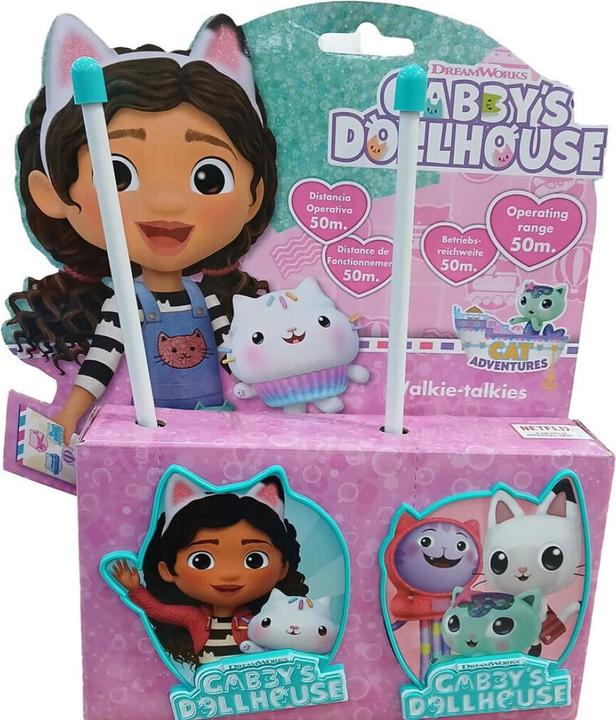 Image du produit Kids Licensing Talkie-walkie 3D de Gabby's Dollhouse