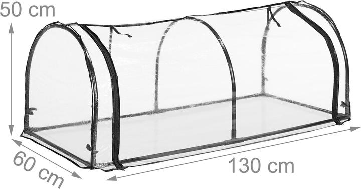 Actual product image Relaxdays Foil greenhouse