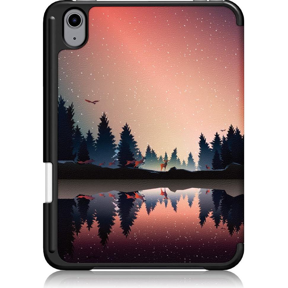 Thumbnail - Cover-Discount iPad mini 6 - Tri-fold Smart Case Wald (iPad mini 6), Tablet Hülle