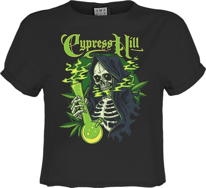 Immagine prodotto Amplified Skeleton Bong Maglietta Corta Cypress Hill Donna (XS)
