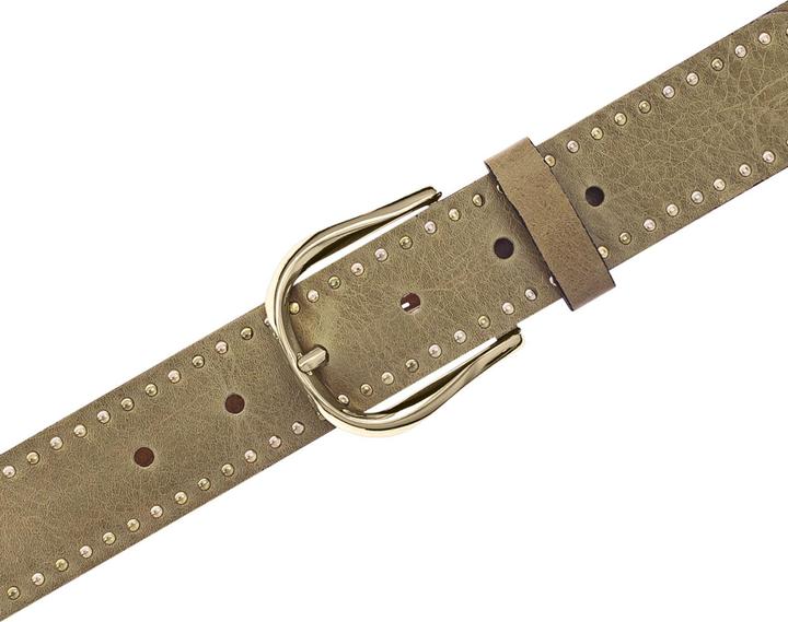 Actual product image B.Belt Studded leather belt (75)