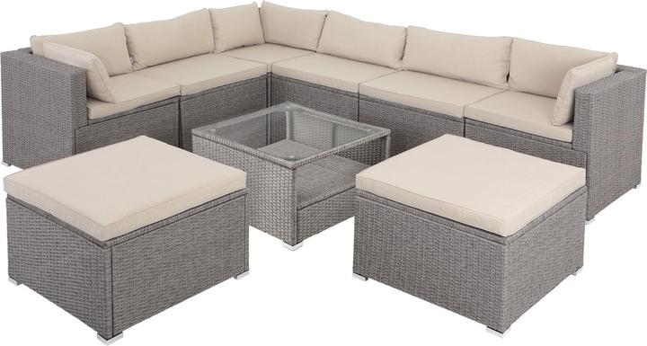 Produktbild Casaria Polyrattan Lounge Set