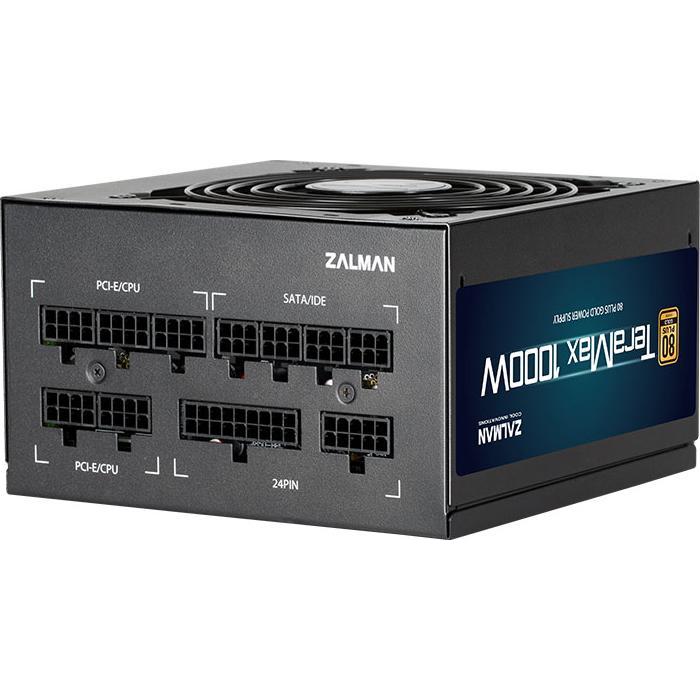 Thumbnail - Zalman ZM1200-TMX TerraMax 80 PLUS GOLD PSU 1200W/Full-modular 99.9% Active PFC/Single (1200 W), PC Netzteil