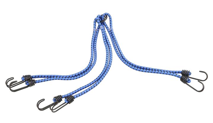 Image du produit Thirard Tendeur pieuvre en caoutchouc à crochets, 8mmx80cm, bleu -