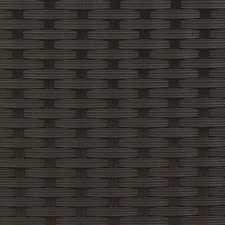 Image du produit vidaXL Canapé de jardin 2 places avec poufs