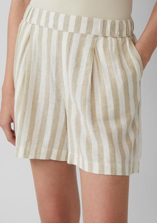 Produktbild S.Oliver Hose Shorts aus Leinenmix mit Eingrifftaschen (48)